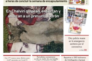 Edición PDF La Patria del 10 de mayo de 2020
