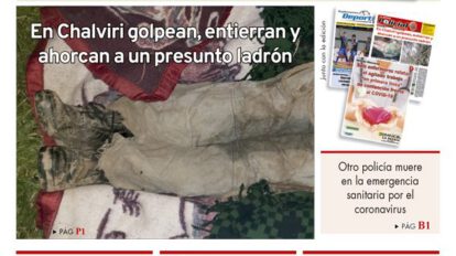 Edición PDF La Patria del 10 de mayo de 2020