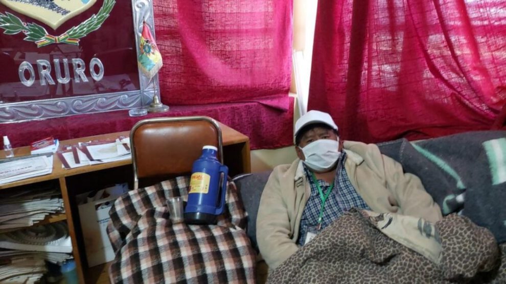 Hugo Gutiérrez huelga de hambre