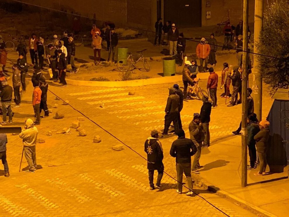 Protestas en Pumas Andinos