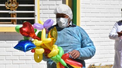 Paciente se recupera del Covid-19