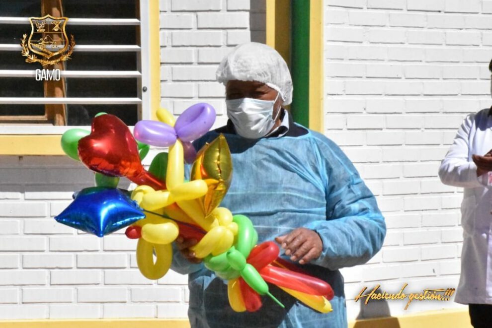 Paciente se recupera del Covid-19