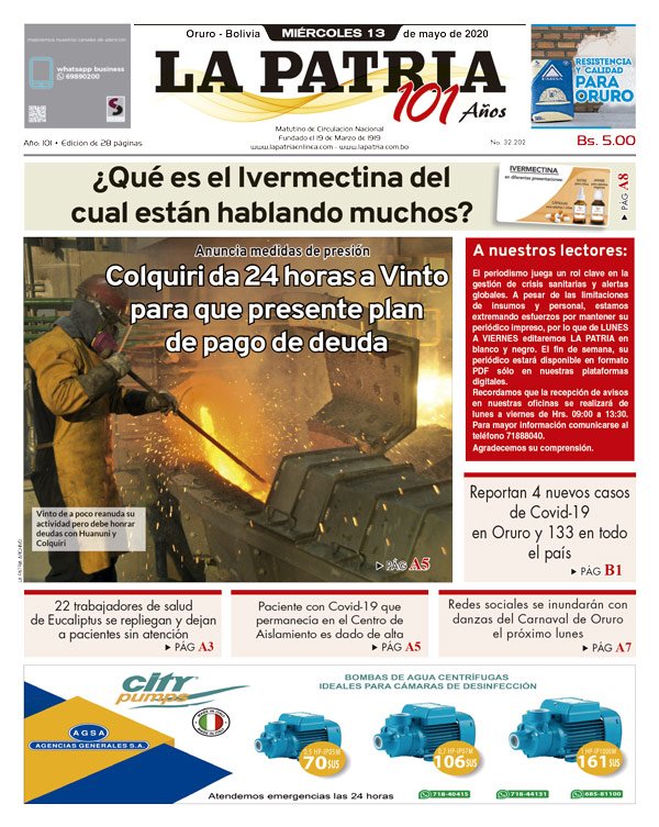 Edición PDF La Patria