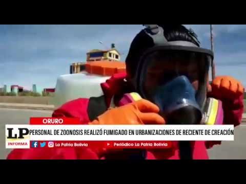 fumigación en Oruro