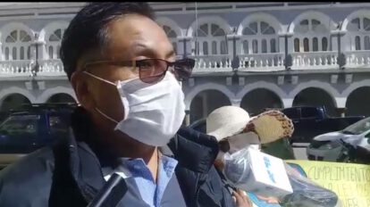 Microempresarios de Oruro en emergencia liderados por Teodoro Chambi