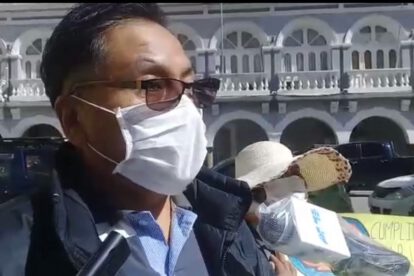 Microempresarios de Oruro en emergencia liderados por Teodoro Chambi