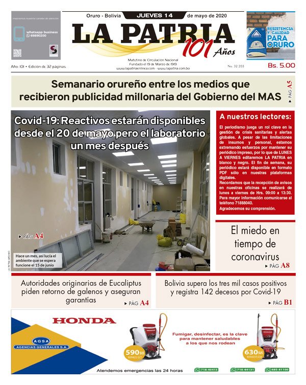 Edición PDF La Patria