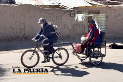 Mototaxis y bicitaxis como nuevas formas de transporte en Oruro durante la cuarentena