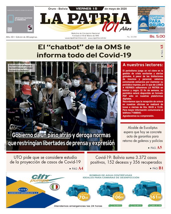Edición PDF La Patria