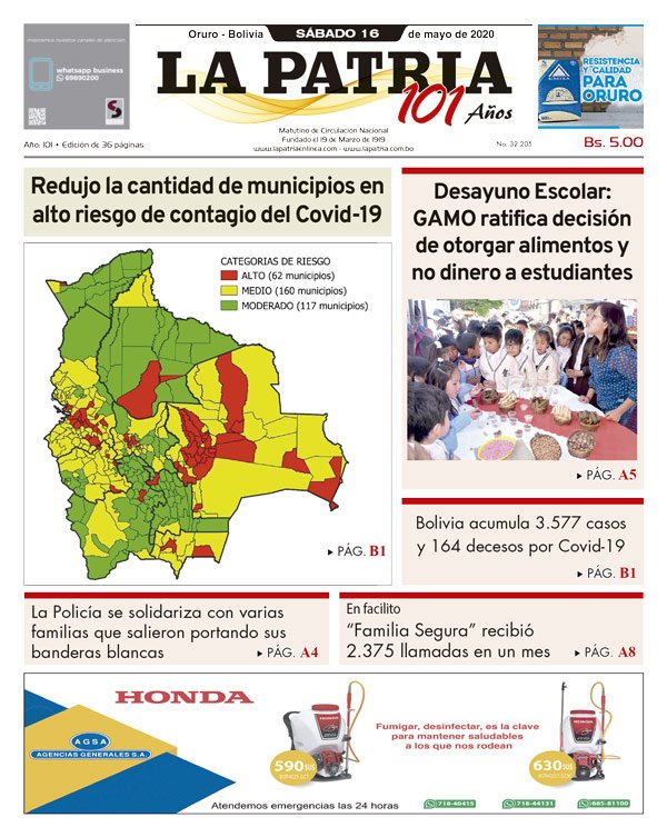 Edición PDF La Patria