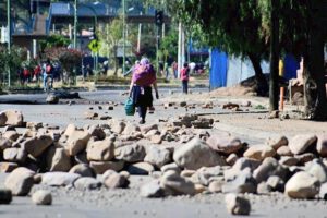 Bloqueo en K‘ara K’ara persiste desde hace seis días