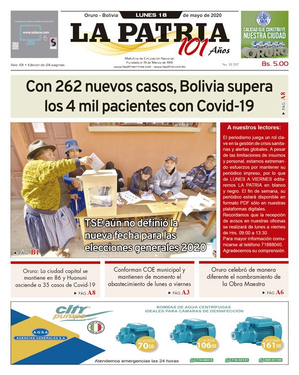 Edición PDF La Patria