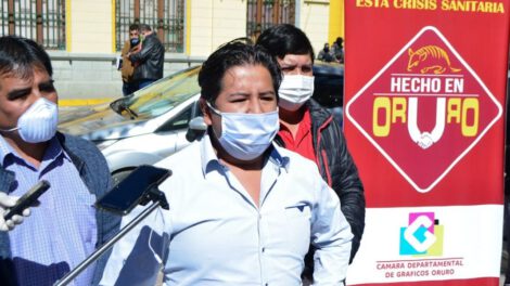 Cámara de Gráficos en Oruro lanza logotipo para incentivar la producción departamental