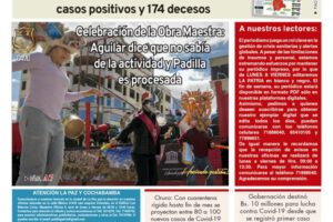 Edición PDF La Patria del 19 de mayo de 2020
