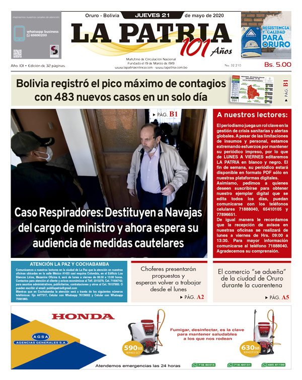 Edición PDF La Patria
