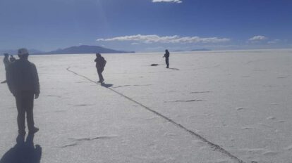 Cadáver encontrado en el salar de Coipasa