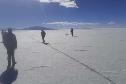 Cadáver encontrado en el salar de Coipasa