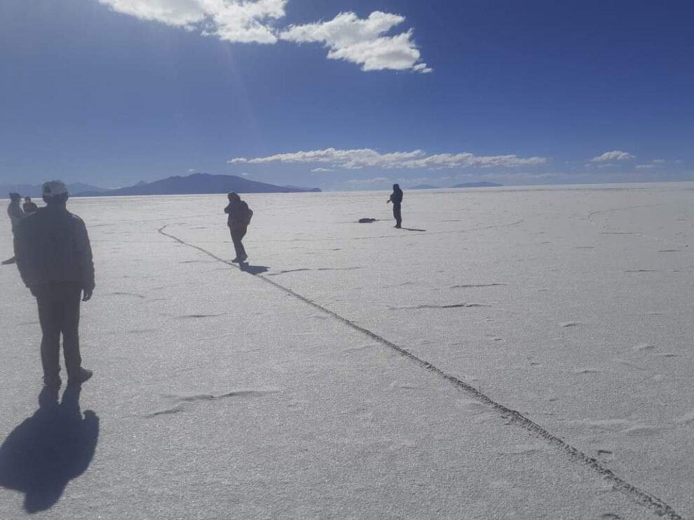 Cadáver encontrado en el salar de Coipasa