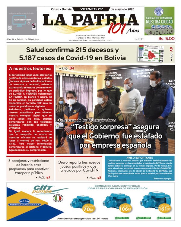 Edición PDF La Patria