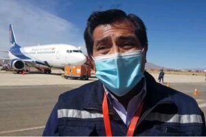 Vuelo solidario Oruro con 70 personas varadas