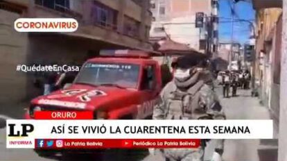 Oruro afloja la cuarentena