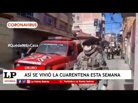 Oruro afloja la cuarentena