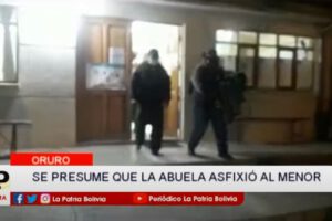 Niño murió asfixiado en Oruro