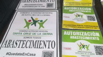Falsificación de permisos en Santa Cruz
