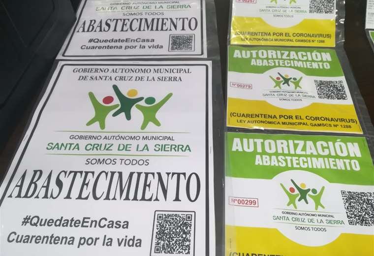 Falsificación de permisos en Santa Cruz