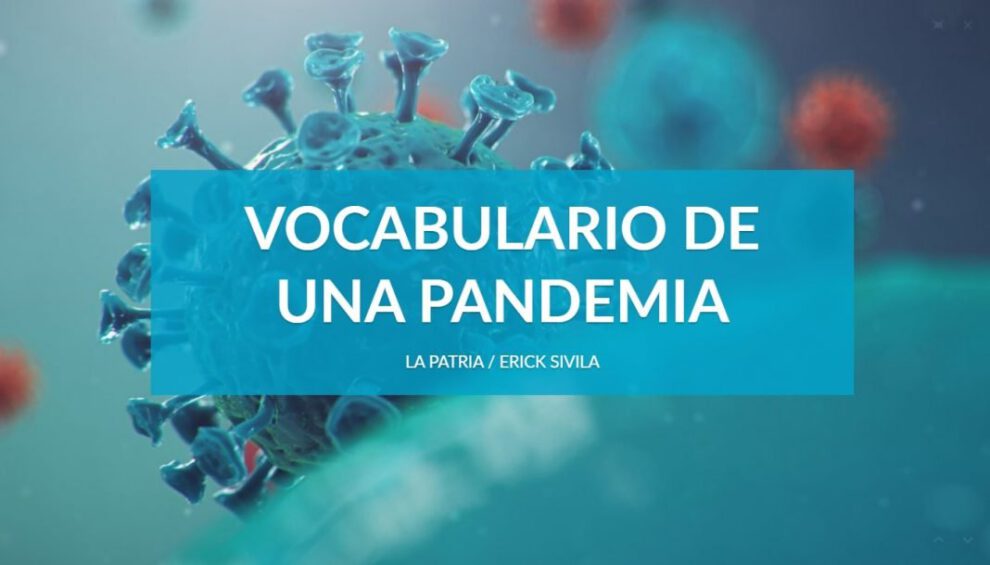 Vocabulario de una pandemia