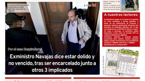 Edición PDF La Patria del 25 de mayo de 2020