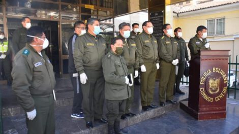 Policías que vencieron el Covid-19 donarán plasma hiperinmune
