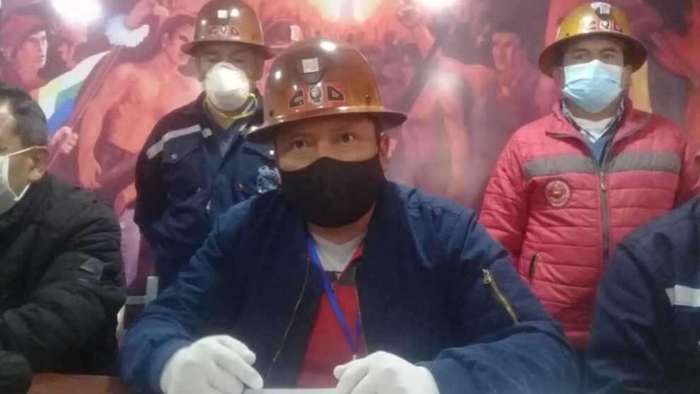 Laboratorio en Oruro solicitado por la Central Obrera Departamental