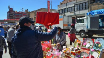 Comercio informal durante la cuarentena