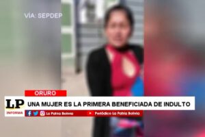 Indulto en Oruro para mujer con hijo lactante