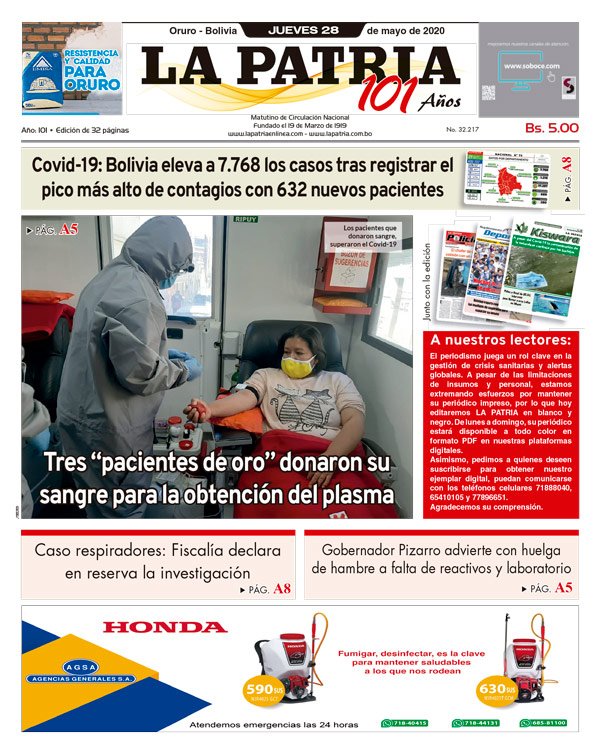 Edición PDF La Patria