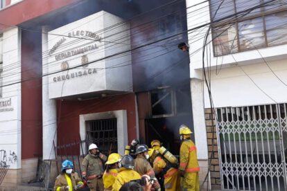 Fraude electoral en el Tribunal Electoral Departamental de Chuquisaca
