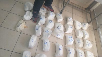 Cocaína incautada de 32 kilos en Oruro