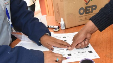 Elecciones nacionales y bioseguridad