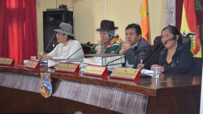 cambio del gobernador en la Asamblea Legislativa Departamental de Oruro