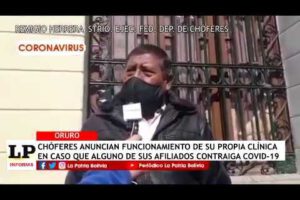 Policonsultorio San Cristóbal para aislar a transportistas con Covid-19