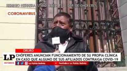 Policonsultorio San Cristóbal para aislar a transportistas con Covid-19