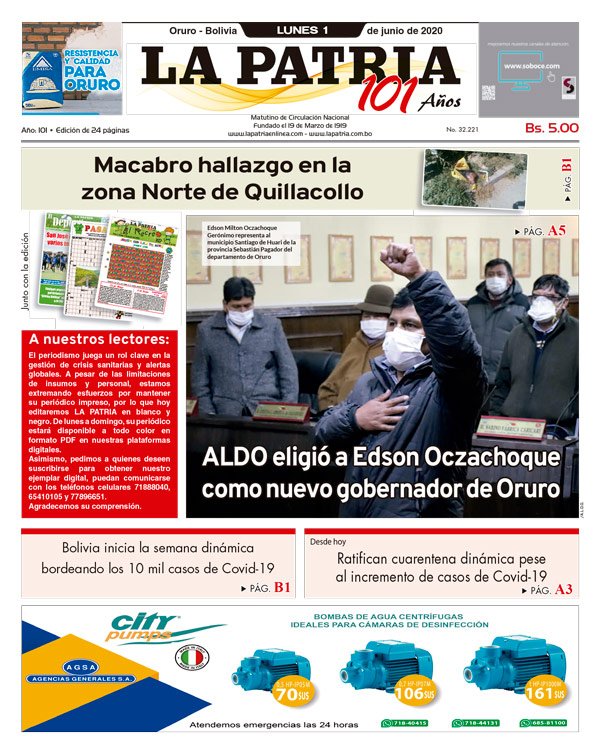 Edición PDF La Patria