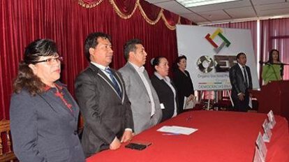 Inhabilitación de candidaturas ante el Tribunal Supremo Electoral