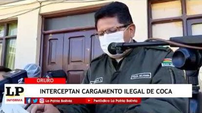 Secuestran sacos de coca transportados por rutas de herradura