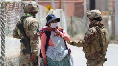 Efectivos militares infectados por Covid-19 en Bolivia