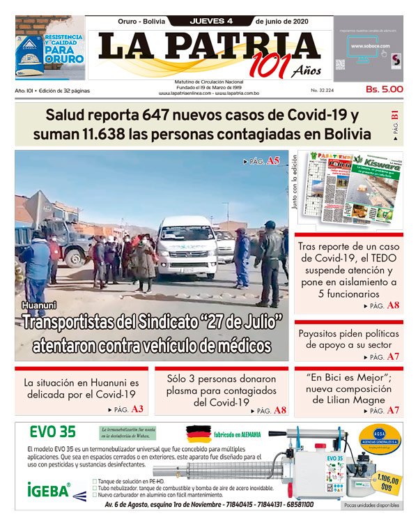 Edición PDF La Patria