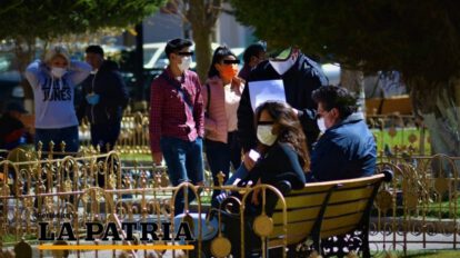 sanciones por no usar barbijo en Oruro