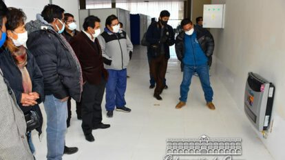 Centro de Aislamiento Oruro en proceso de finalización
