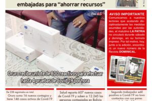 Edición PDF La Patria del 5 de junio de 2020